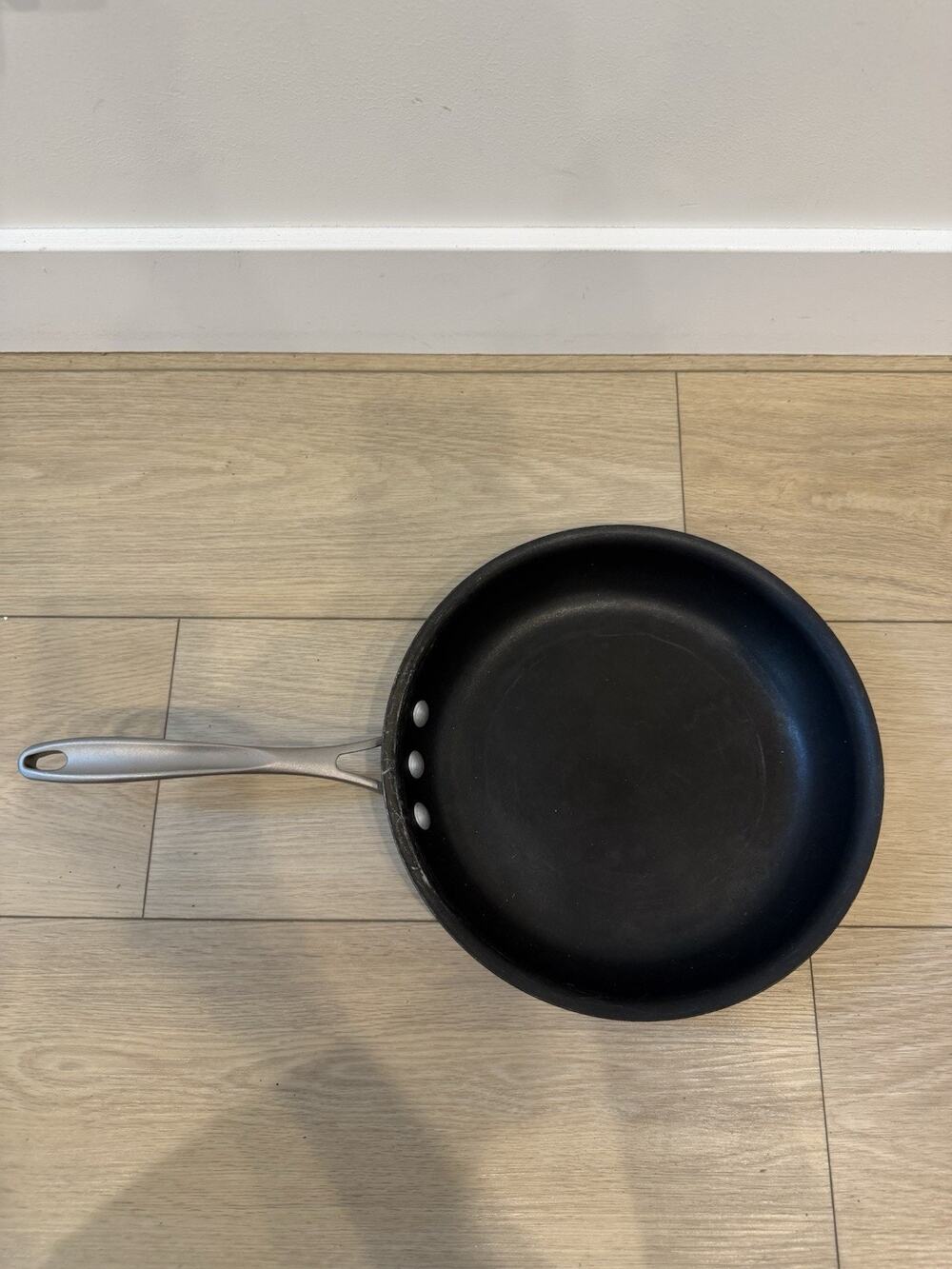 Vtg Calphalon Commercial Aluminum Cookware Company Anodized 10" Frying Pan 1390